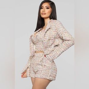 Brand:Fashion Nova 2-piece set Size:M Color:Multicolor
